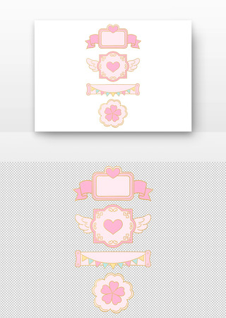 ��ɫ�����ı߿�װ��ͼ��