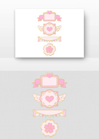 ��ɫ�����ı߿�װ��ͼ��