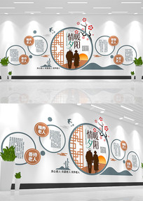 ��ͳТ���Ļ���������Т���Ļ�ǽ