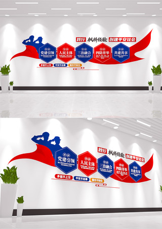 新时代枫桥经验文化墙公安警营文化墙贴 新时代枫桥经验文化墙公安警营文化墙贴