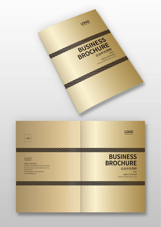 金色质感画册封面 金色质感画册封面