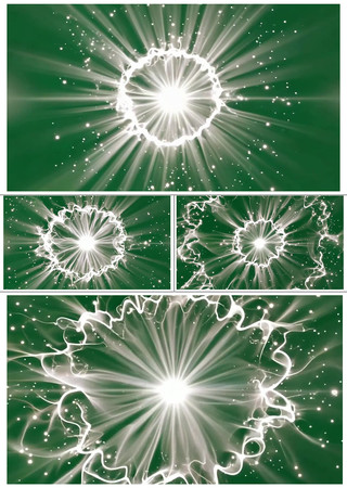 粒子光环特效绿幕素材 粒子光环特效绿幕素材