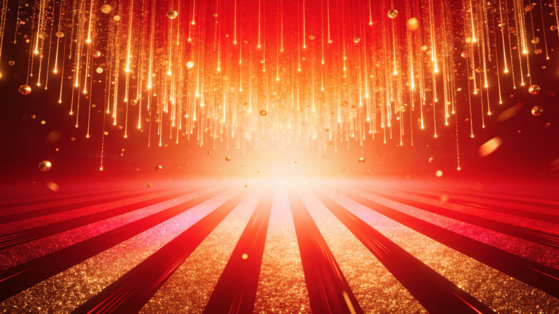 璀璨华丽的舞台光效背景 璀璨华丽的舞台光效背景