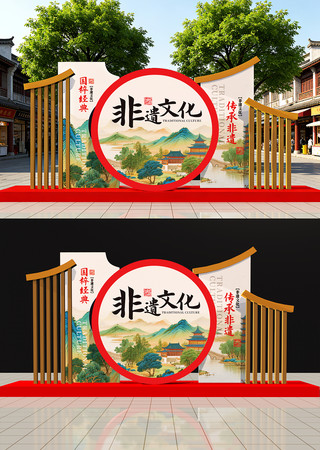 原创非遗文化美陈设计 原创非遗文化美陈设计