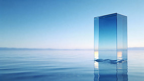 ˮ���ϵ�͸����ɫ������