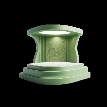 3D��Ⱦ��Ʒչʾ̨����̨����Ԫ��