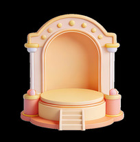 3D��Ⱦ��Ʒչʾ��̨�����廭�ز�