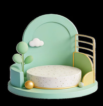 3D��Ⱦ��Լ��չʾ̨���г����廭�ز�