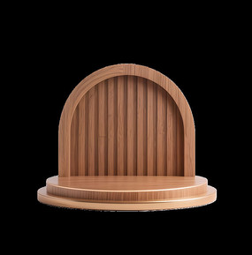 3D��Ⱦľ��չʾ̨����̨���������ز�