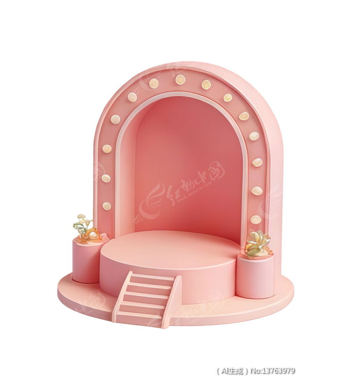 ��ɫ������̨չʾ̨