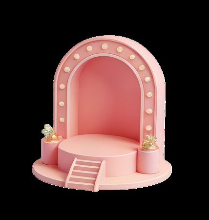 ��ɫ������̨չʾ̨ PNG