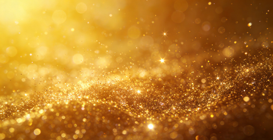 闪光金色背景 闪光金色背景