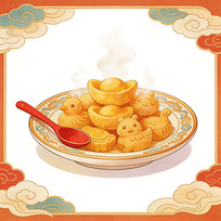 ��ͳ��ʽ���İ��̲廭