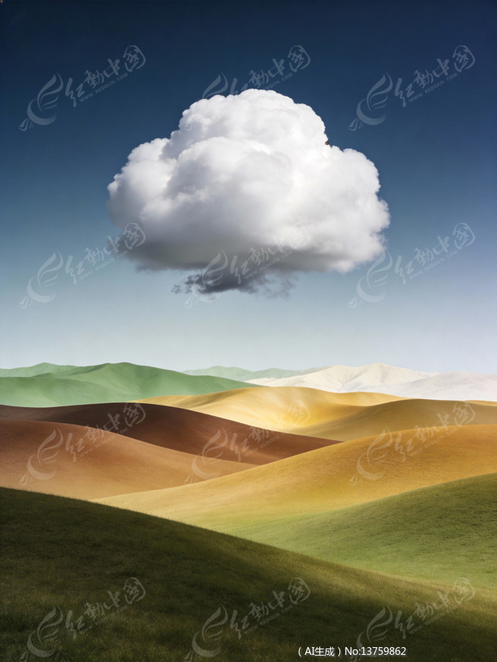 ����Ĳ�ͬ��ɫ��ɽ��