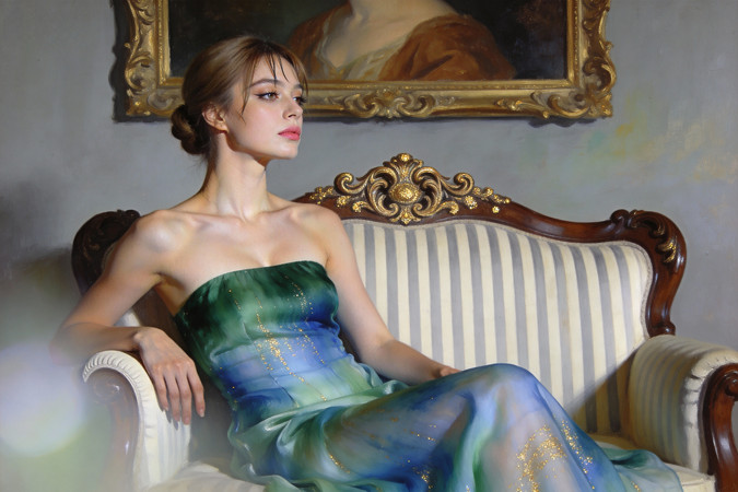 ����ɳ���ϵ�Ĩ��װ��Ů