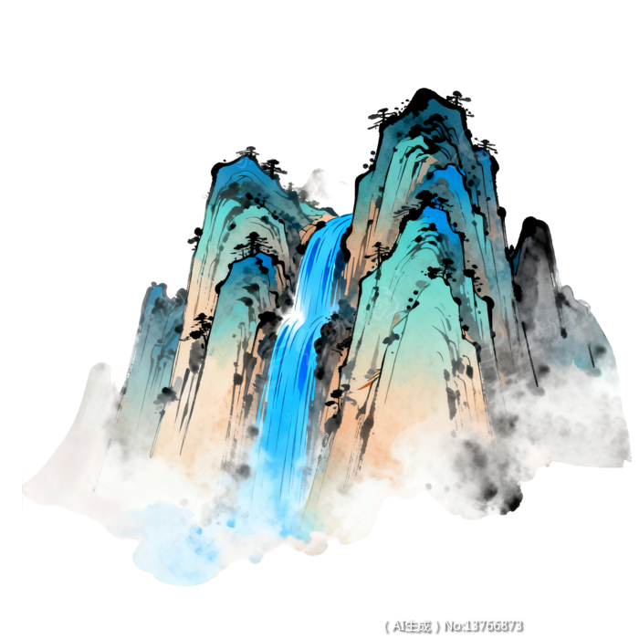 ˮī���׳��ɽ�徰��