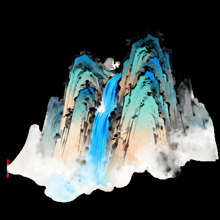 ˮī���׳��ɽ�徰��