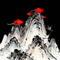 ˮī��ɽˮ�����ɺײ廭�ز�