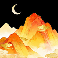 ��ҹ�µ�׳��ɽ��