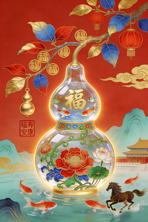 �й���ͳ���Ԫ�غ�«���ֹŷ縣�ٰ����廭