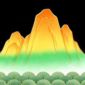 ��ʽɽˮ�羰�廭