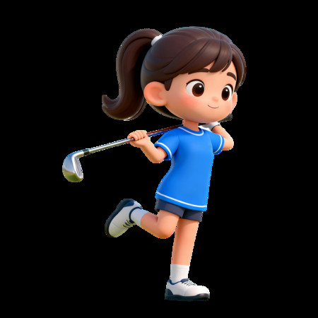 ��ͨ��СŮ����ͯѧ����߶���廭�ز�