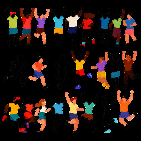 ��ͨ���˶�Ա�������ܲ���Ծ�廭��Ӱ�ز�