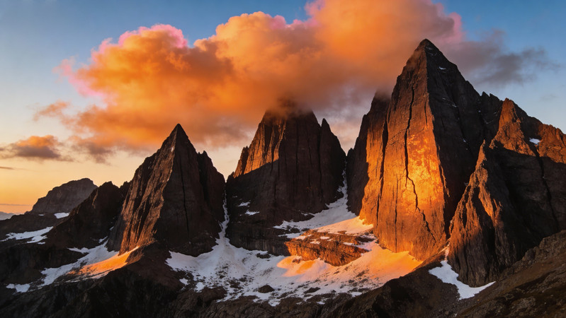 ���չ�Ӱ�е�ɽ��