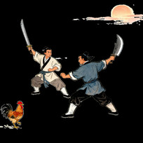 ˫�۳ֵ��Ծ��ż�����廭