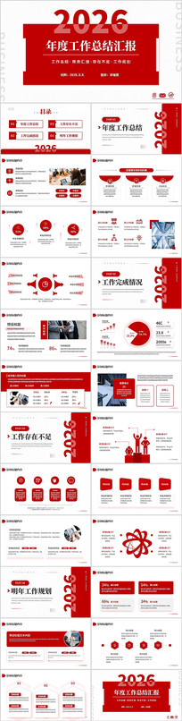 ��ɫ2026��ȹ����ܽ�㱨PPT