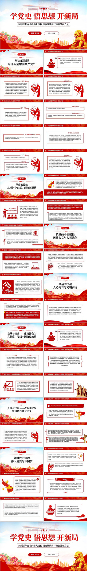 ѧ��ʷ��˼�뿪�¾�PPTģ��