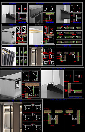 ���������ֽڵ�CADͼֽ