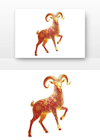 2027年羊年元素 2027年羊年元素