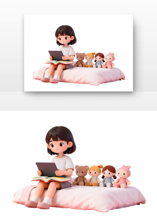 3D��ͨŮ���Ӽ��Ķ�ѧϰ