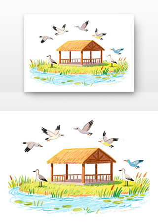 候鸟迁徙通道世界地球日卡通 候鸟迁徙通道世界地球日卡通