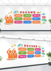 ѧ����Ϊ�淶ѧУ�Ļ�ǽ