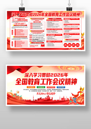 2026年全国教育工作会议精神党建宣传栏 2026年全国教育工作会议精神党建宣传栏