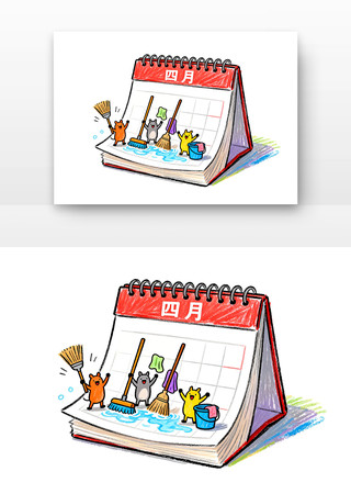 爱国卫生月启动啦全国爱国卫生月卡通 爱国卫生月启动啦全国爱国卫生月卡通