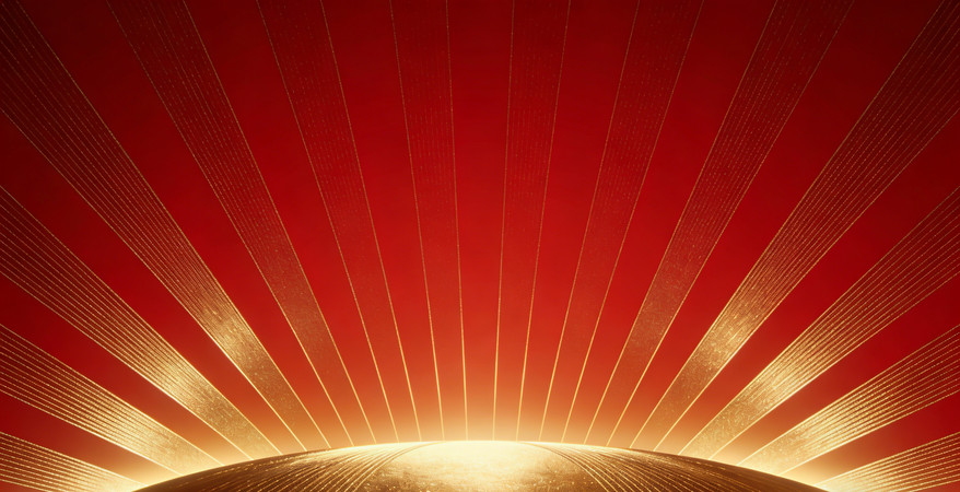 红色光芒背景 红色光芒背景