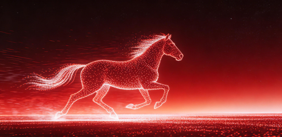 马年红色背景 马年红色背景