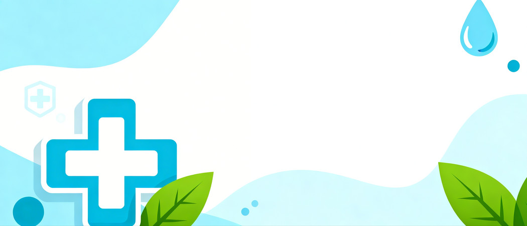 清新简约医疗展板背景 清新简约医疗展板背景