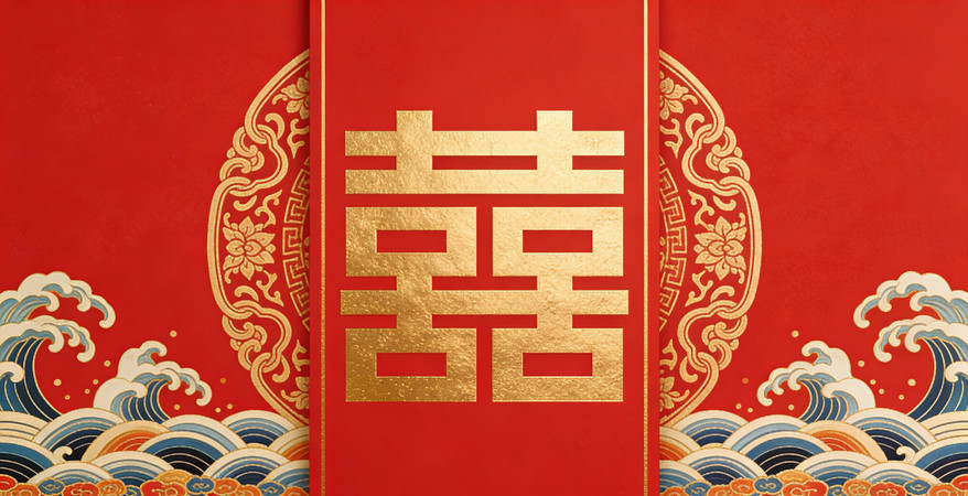 中式喜庆背景 中式喜庆背景