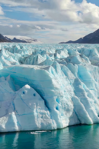 冰川自然风光近景画面 冰川自然风光近景画面