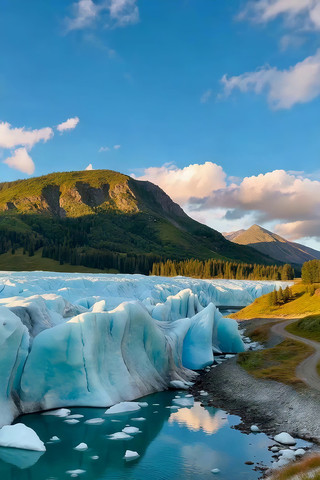 冰川自然风光素材 冰川自然风光素材