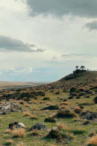 草原山丘自然风光素材 草原山丘自然风光素材