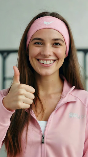 ����ɫ�˶�װŮ������Ĵָ