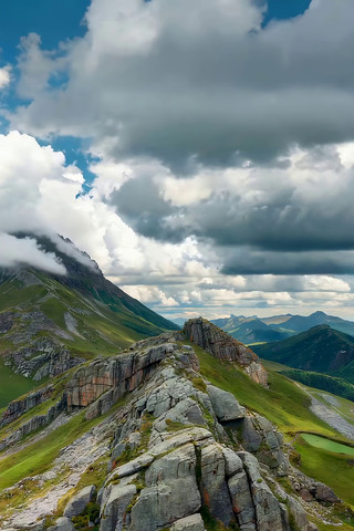 高山岩石自然风光素材 高山岩石自然风光素材