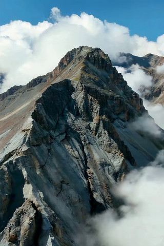 高山云海自然风光 高山云海自然风光