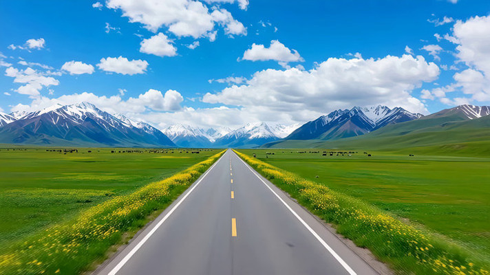 公路自然风光旅途素材 公路自然风光旅途素材