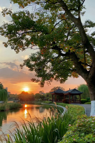 ��԰����Ϧ���羰�ز�